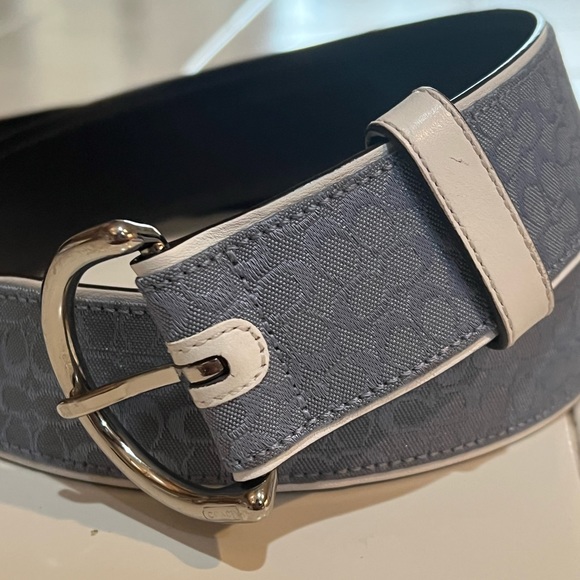 Light blue coach belt - Picture 1 of 4